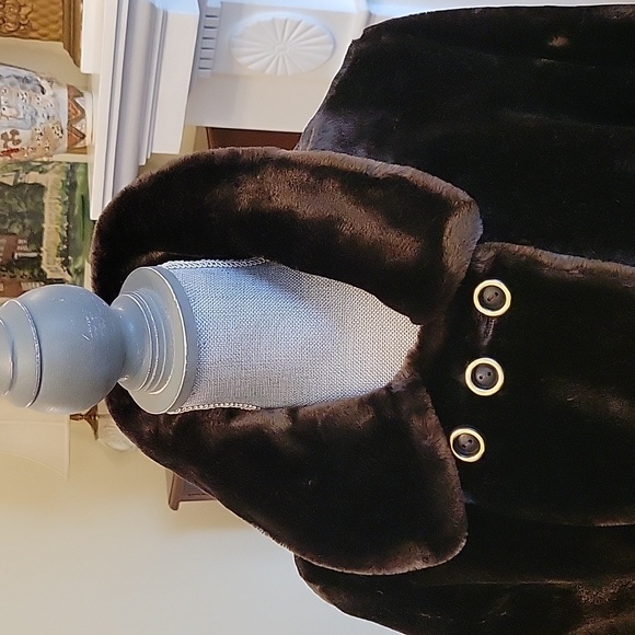 Vintage 60's Faux Fur - Picture 2 of 12